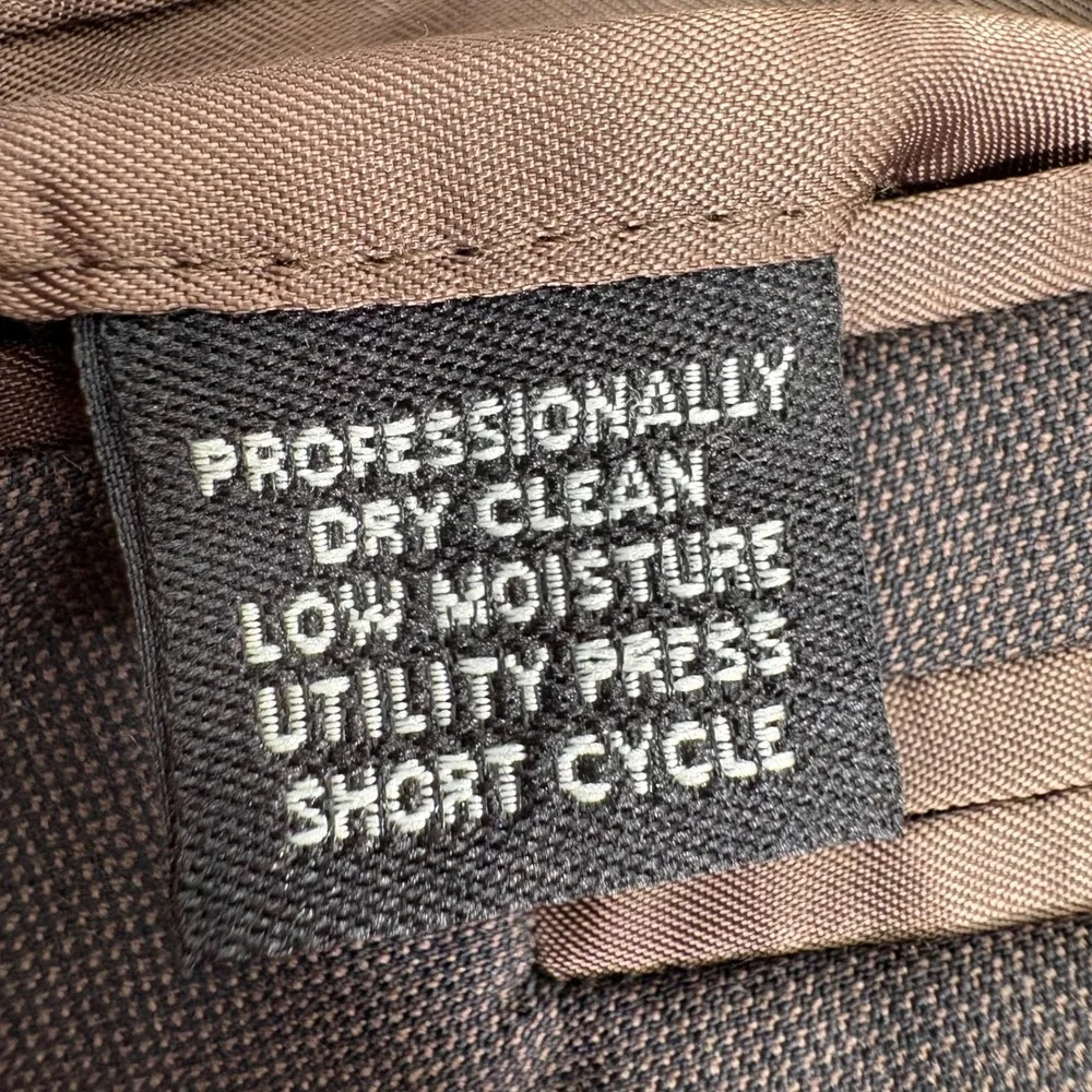 Jos A Bank Blazer Mens 46L Brown Wool Signature Collection Two Button Corpcore